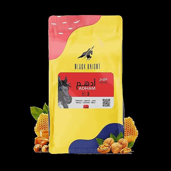 ‫قهوة الفارس الأسود مزيج أدهم‬